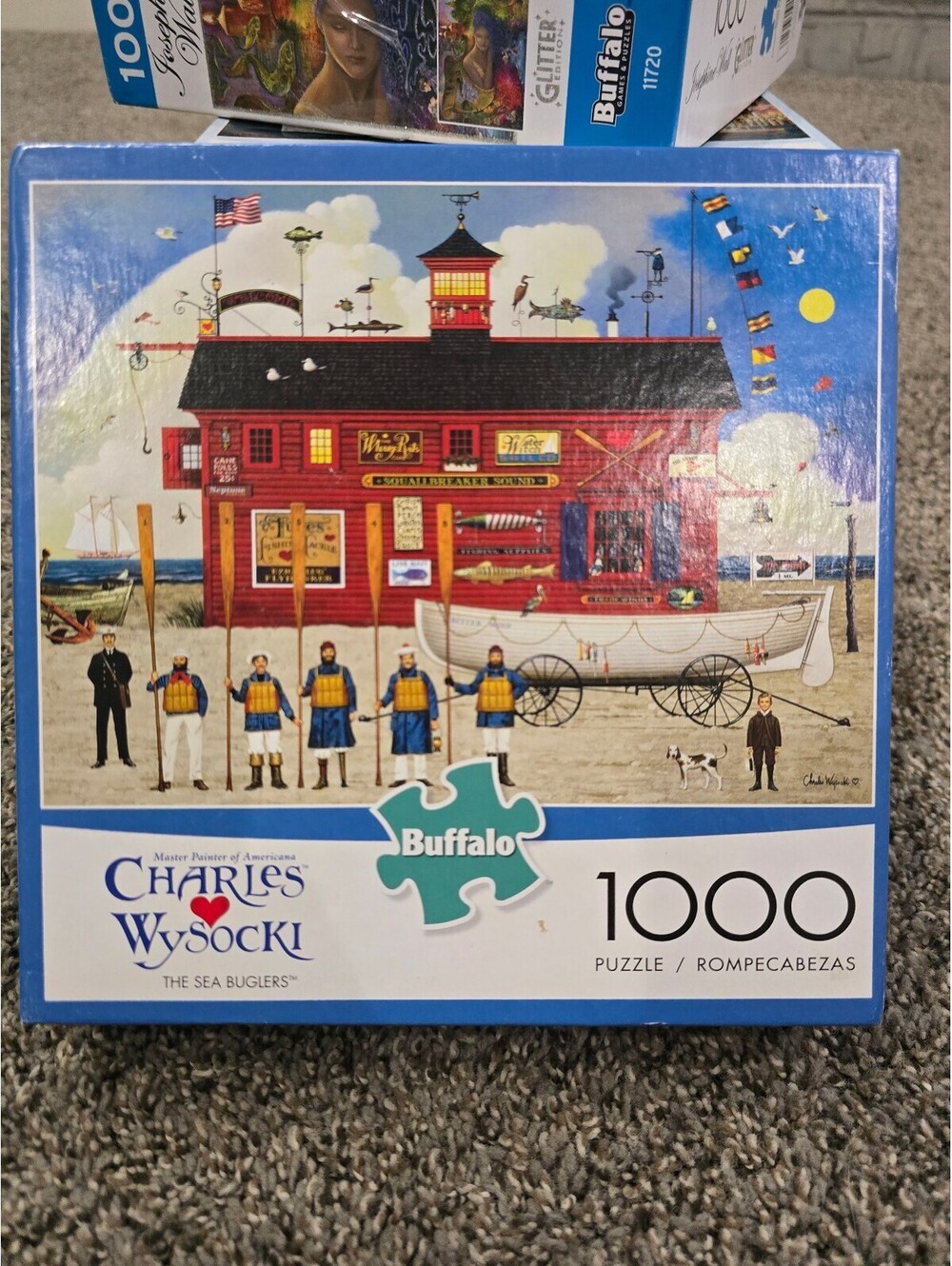 Charles Wysocki The Sea Buglers 1000 Pc Jigsaw Puzzle Americana Buffalo